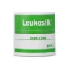 Leukosilk Cerotto su rocchetto in acetato di cellulosa mutuabile 5cm x5m
