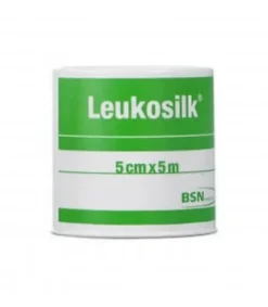 Leukosilk Cerotto su rocchetto in acetato di cellulosa mutuabile 5cm x5m
