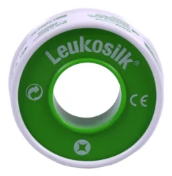 Leukosilk cerotto su rocchetto in simil tela 1,25cm x 5m