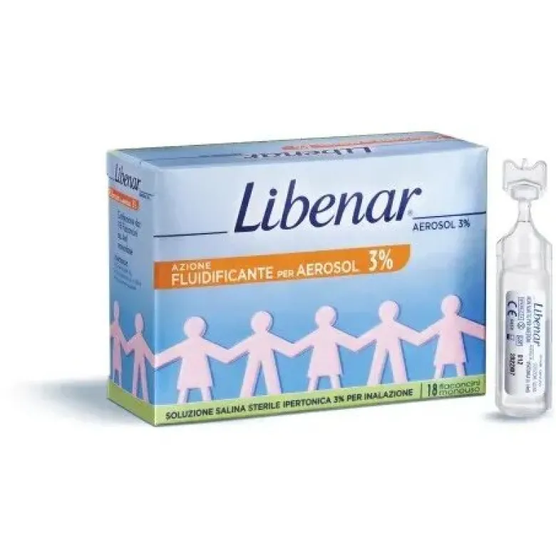 Libenar Aerosol 3% Soluzione Salina Ipertonica 30 Fiale