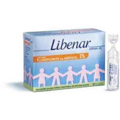 Libenar Aerosol 3% soluzione salina ipertonica sterile 18 flaconcini