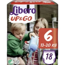 Libero Up&Go Pannolini Taglia 6 13-20Kg 18 Pezzi