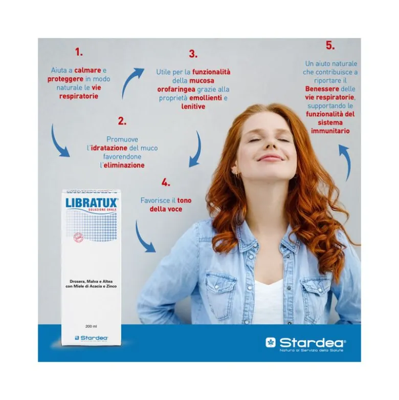 Libratux soluzione orale lenitivo della mucose 200ml