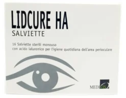 Lidcure-HA Salviettine monouso con acido ialuronico 16 pezzi