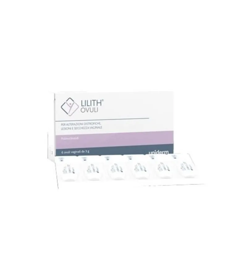 Lilith Ovuli Vaginali 6 Pezzi - Benessere Intimo Naturale