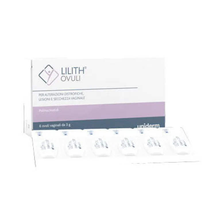 Lilith Ovuli Vaginali 6 Pezzi - Benessere Intimo Naturale