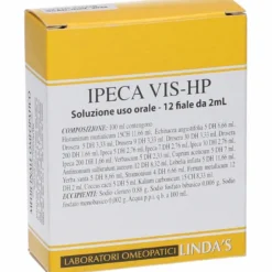 Linda's Ipeca Vis Hp 12 Fiale Da 2ml
