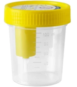 Linea F Contenitore Sterile Per Urina Con Provetta Sottovuoto 120ml