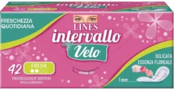 Lines Intervallo Velo Flower 42 Proteggislip