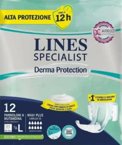 Lines Specialist Derma Protection Pannolone A Mutandina Taglia L 12 Pezzi