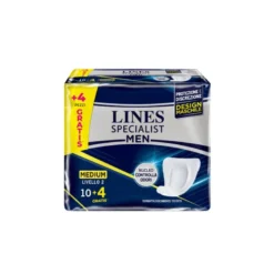 Lines Specialist Men Assorbenti Maschili Livello 2 Medium 14 Pezzi