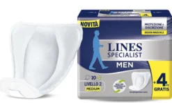 Lines Specialist Men Assorbenti Maschili Livello 2 Medium 14 Pezzi