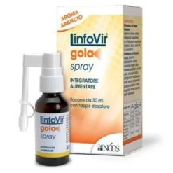 Linfovir Gola Spray Orale Gusto Arancio 30ml