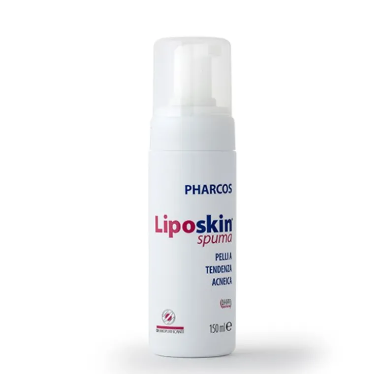 Liposkin Spuma Pharcos per il trattamento delle acne 150ml