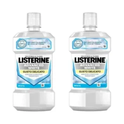 Listerine Advanced White Collutorio Gusto Delicato Bundle 2x500ml
