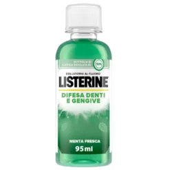 Listerine Collutorio difesa denti e gengive formato viaggio 95ml