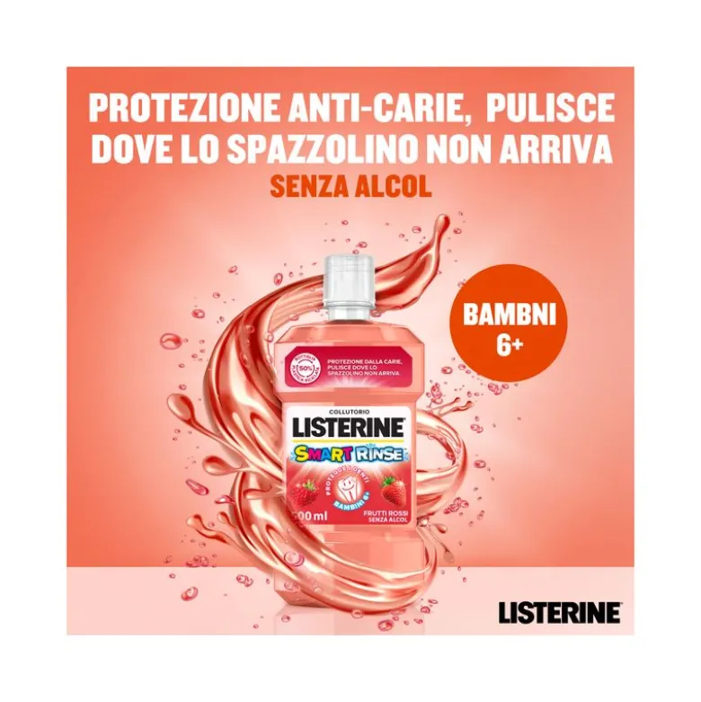 Listerine Collutorio Smart Rinse 500ml