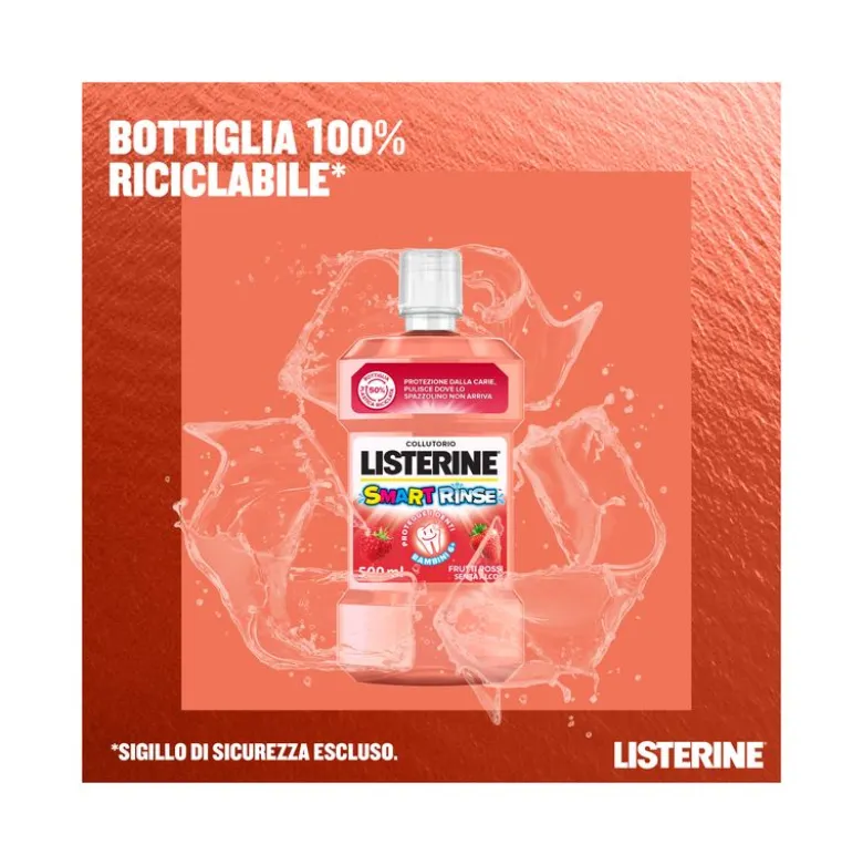 Listerine Collutorio Smart Rinse 500ml
