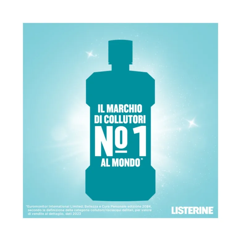 Listerine Cool Mint Collutorio Gusto Delicato 500ml