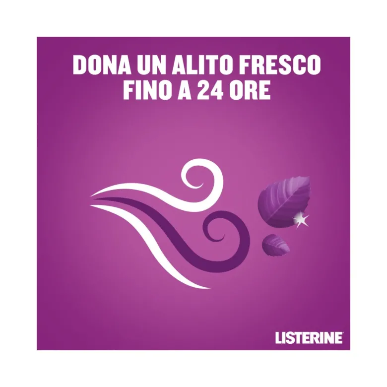 Listerine Total Care collutorio gusto menta pura 2x500ml