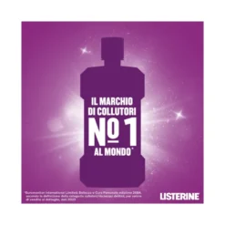 Listerine Total Care collutorio gusto menta pura 2x500ml
