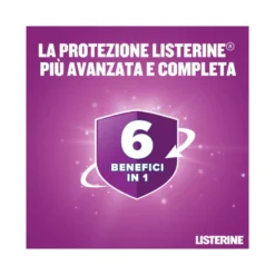 Listerine Total Care collutorio gusto menta pura 2x500ml