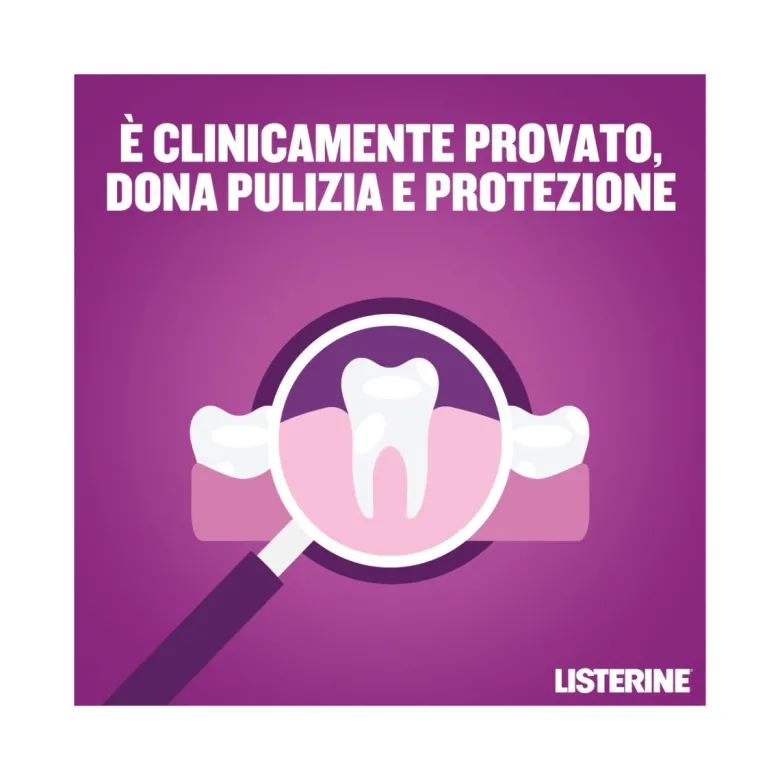 Listerine Total Care 6in1 collutorio gusto menta pura 500ml
