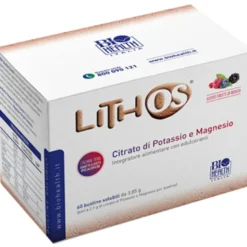 LithOS integratore alimentare di citrato di potassio e magnesio 60 bustine