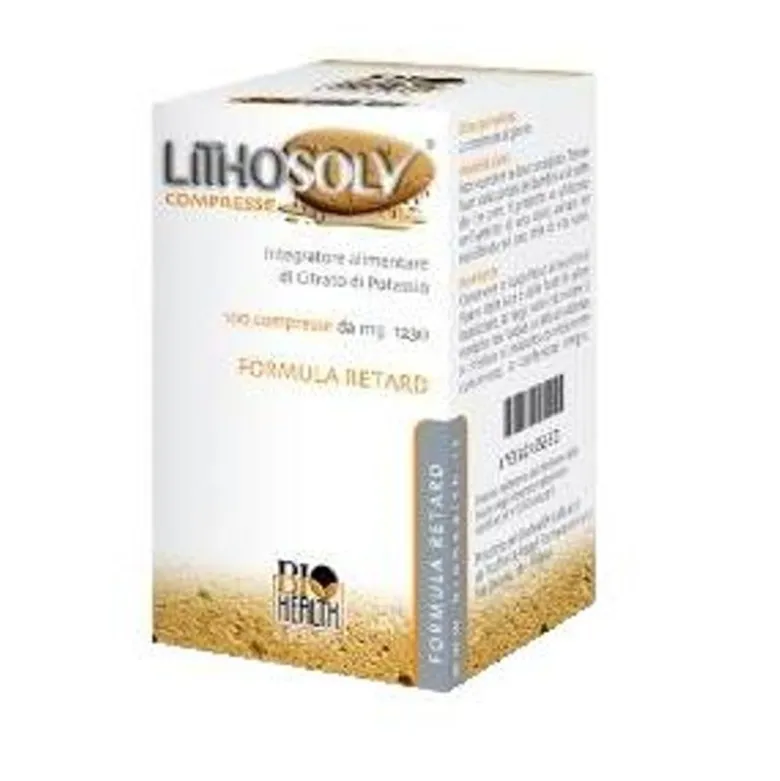 Lithosolv formula retard per favorire il ripristino e il mantenimento dell'equilibrio acido-base sis