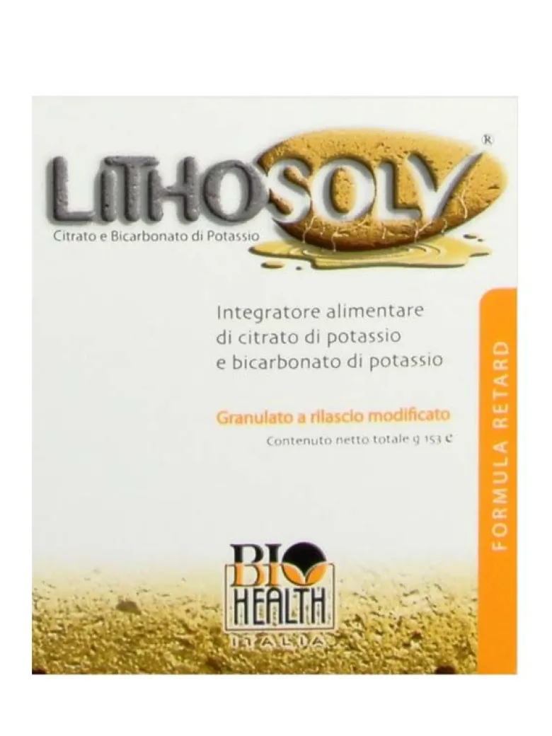 Lithosolv Grat Formula Retard integratore alimentare utile per le vie urinarie 153g