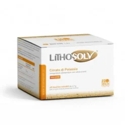 Lithosolv integratore di citrato di potassio 60 bustine