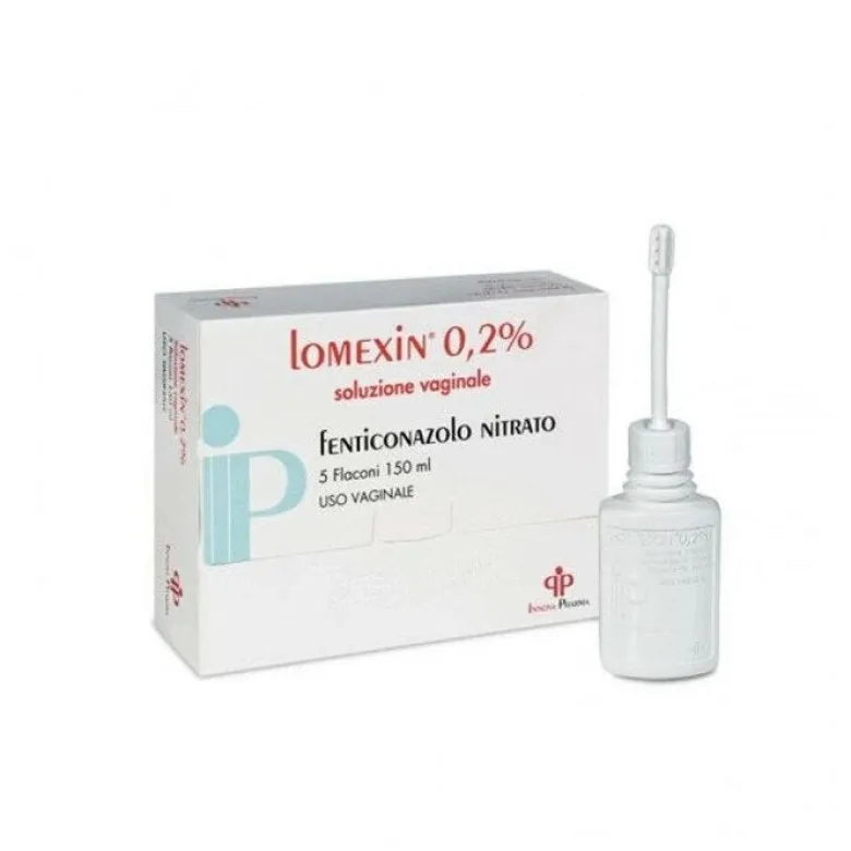 Lomexin 0.2% Soluzione Vaginale 5 flaconi