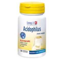 Longlife Acidophilus benessere intestinale 30 compresse masticabili