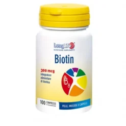 Longlife Biotin benessere cutaneo 100 compresse
