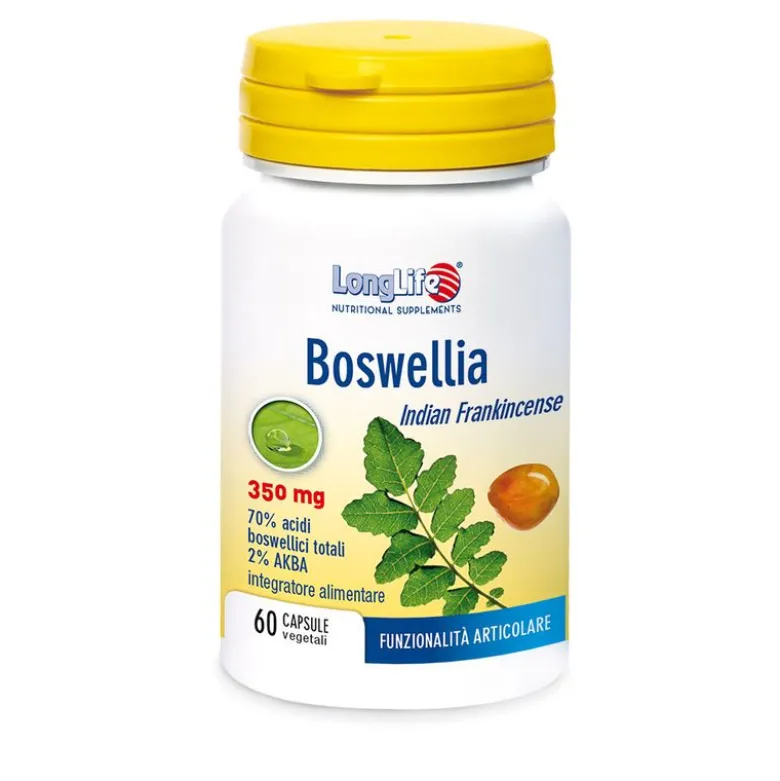 Longlife Boswellia per il benessere della funzionalità articolare 60 capsule vegetali