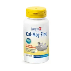 Longlife Cal- Mag- Zinc coadiuvante del sistema nervoso e muscolo-scheletrico 60 tavolette
