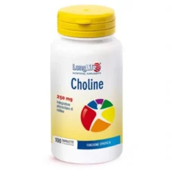 Longlife Choline 250mg tonico psico-fisico 100 tavolette