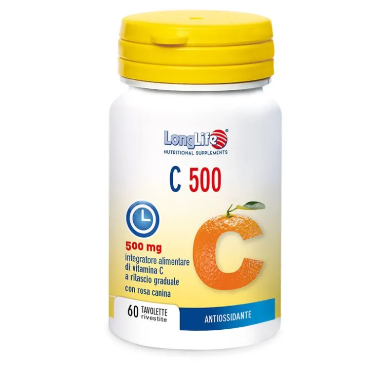Longlife C500 t/r antiossidante e vitaminico 60 tavolette