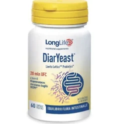 Longlife DiarYeast equilibrio della flora intestinale 60 capsule