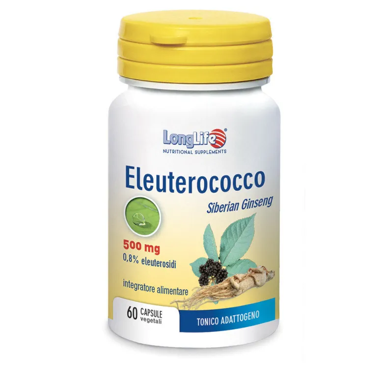 LonglifeEleuterococco memoria e concentrazione 60 capsule