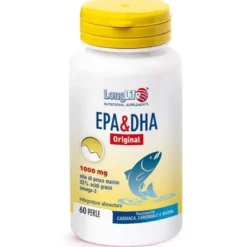 Longlife EPA & DHA Original funzionalità cardiovascolare 60 perle