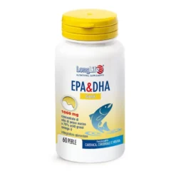 Longlife EPA e DHA Gold per la funzione cardiovascolare e celebrale 60 perle