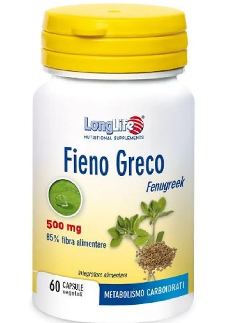 Longlife Fieno Greco 500mg 60 capsule vegetali