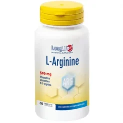 Longlife L-Arginine integratore alimentare ideale per i bambini in caso di stress 60 tavolette