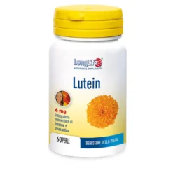 Longlife Lutein per il benessere della vista 60 perle
