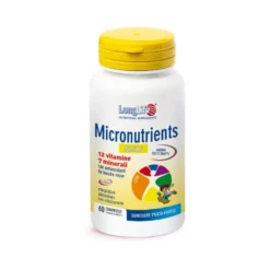 Longlife Micronutrients J integratore alimentare multivitaminico per bambini e ragazzi 60 tavolette