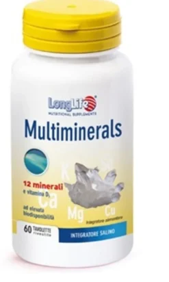 Longlife multiminerals 60 tavolette integratore minerali