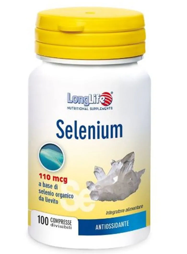 Longlife Selenium antiossidante 100 compresse divisibili