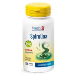 Longlife Spirulina Bio Azione di sostegno e ricostituente 100 capsule