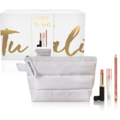 L'Oréal Paris Self Confidence Box Rossetto+Gloss Volumizzante+Matita Labbra+Soffice Beauty Piumino